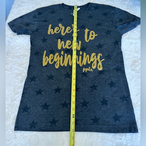 Here’s to new beginnings tee. Size small. - Picture 5 of 6
